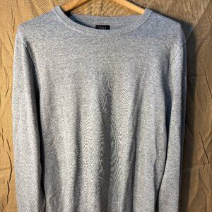 J.Crew Men's Gray 100% Cotton crewneck sweater SZ M